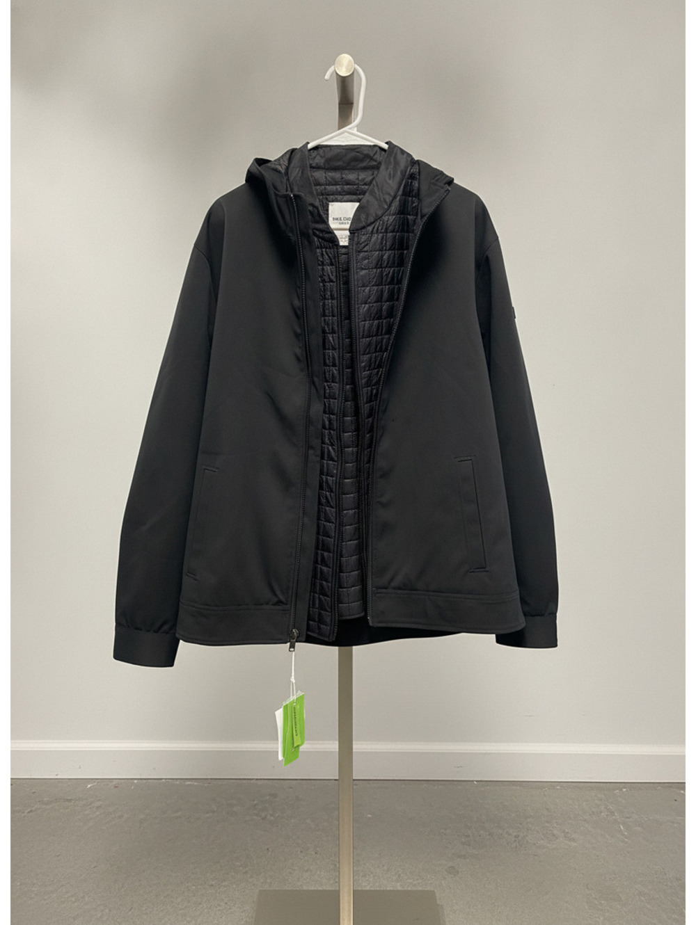 Sam Edelman Men's 3-in-1 Water Resistant Jacket with Quilted